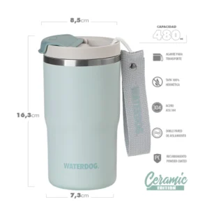 Vaso Térmico Waterdog Clyde 480 ml