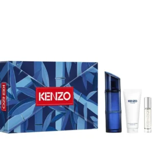 Kenzo Homme Eau de Toilette Intense 110 ml + Shower Gel + Travel Spray Set 3 piezas